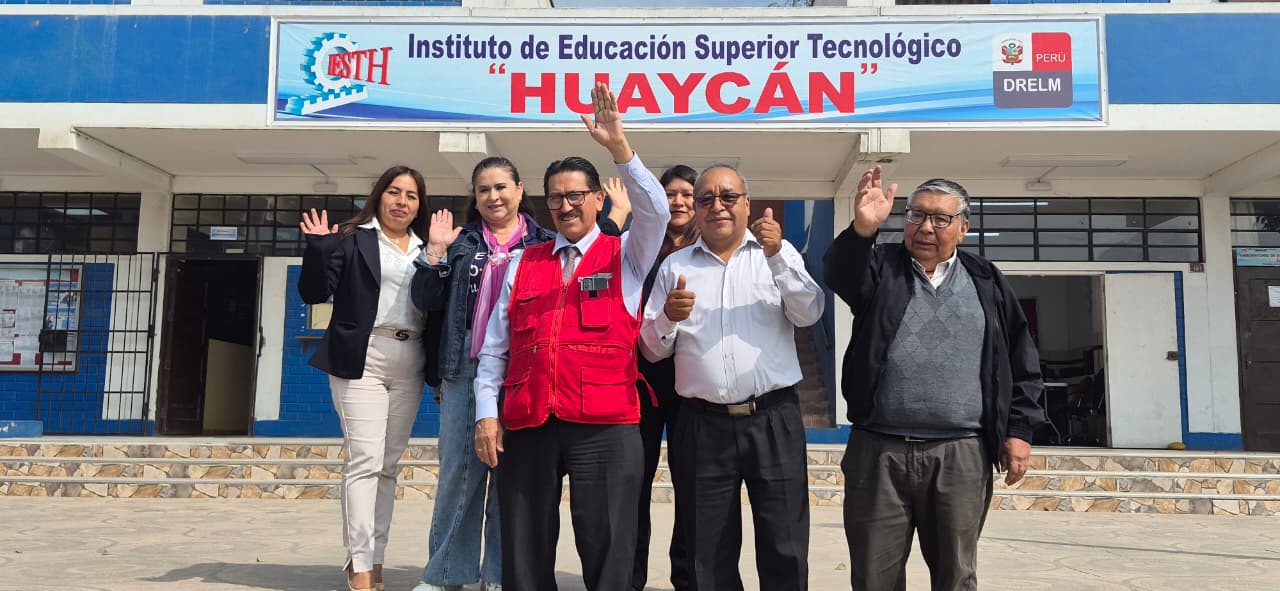 LA DRELM FORTALECE SU ACERCAMIENTO CON EL IESTP HUAYCÁN